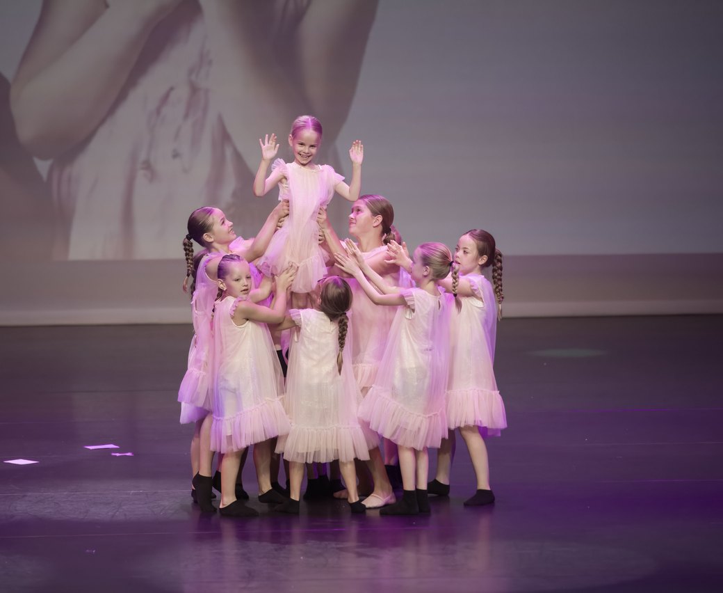 Dansers van de groep Peuters & kleuters